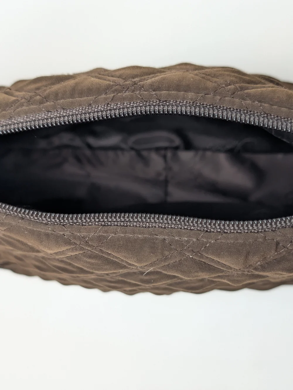 Vera Bradley Quilted Shoulder Bag Espresso Dark Brown - Handbag‎ Purse
